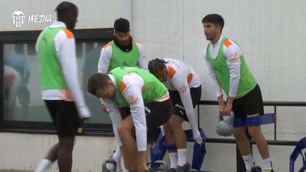 Valencia prepare for game vs Getafe